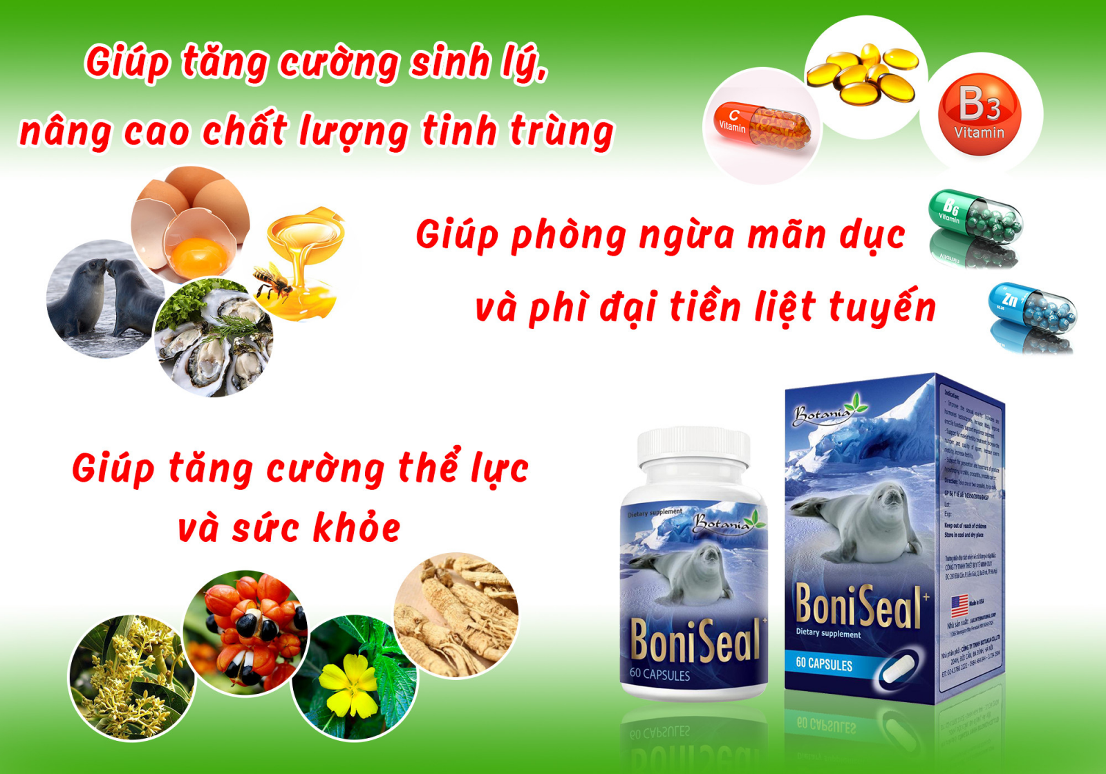 Tác dụng toàn diện của BoniSeal +