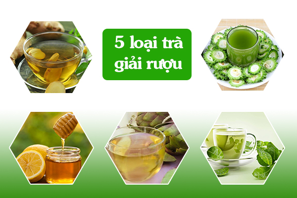 5 Loại trà giải rượu mà bạn nên biết