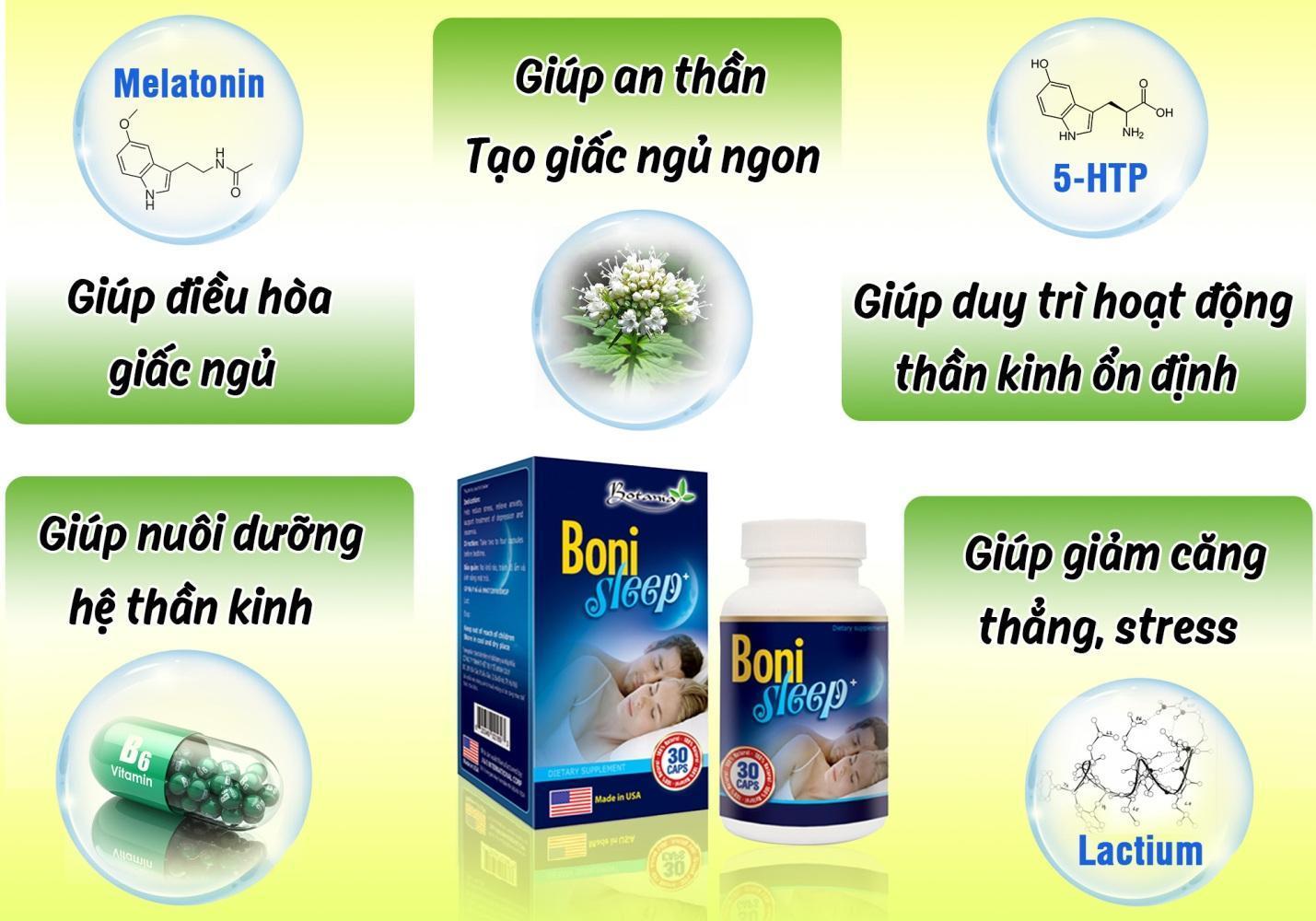 Thành phần của BoniSleep +