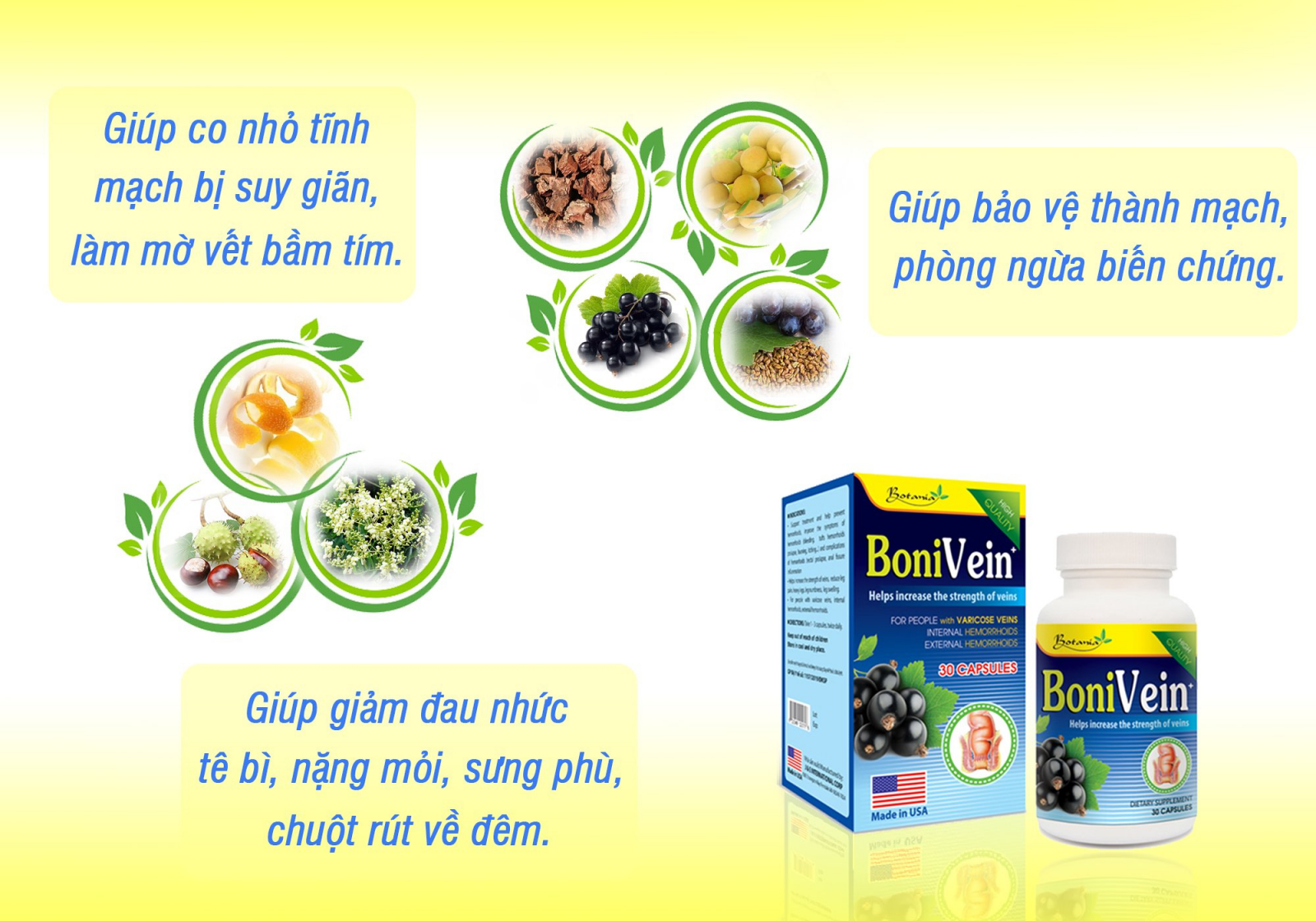 Sản phẩm BoniVein+ của Mỹ