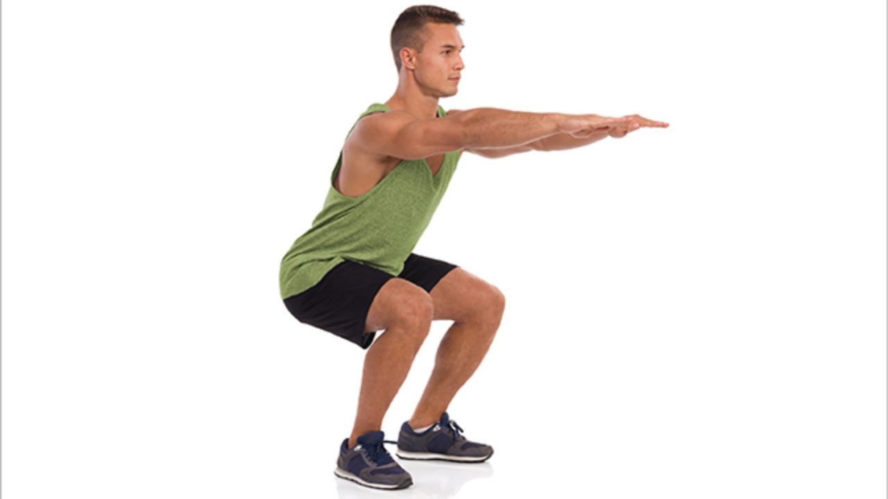 Bài tập với tư thế Squats