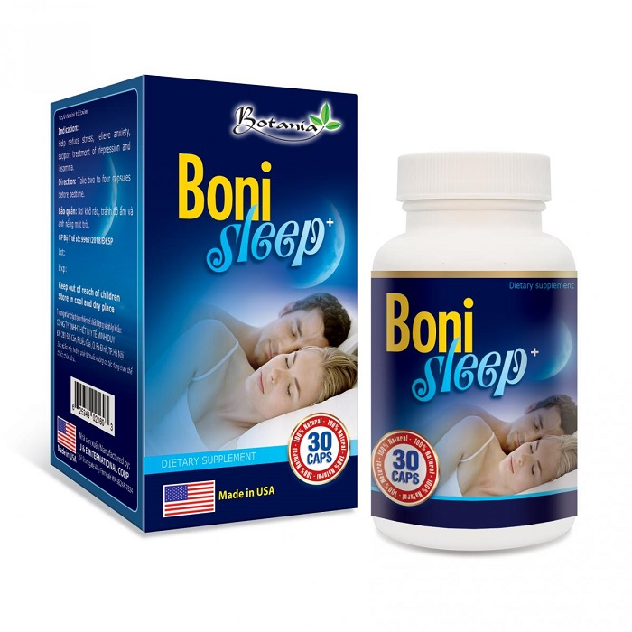 Sử dụng BoniSleep để lấy lại giấc ngủ sâu ngon, trọn giấc