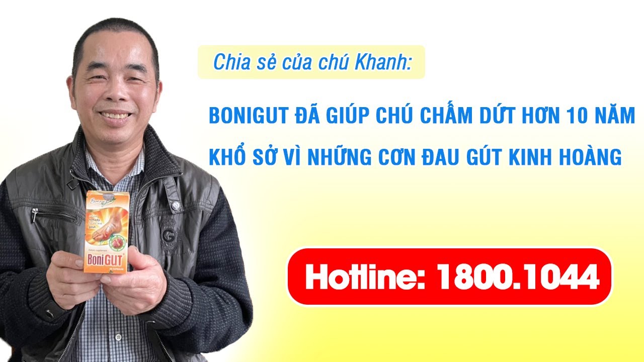 Tôi đã phải trải qua hơn 10 năm khổ sở vì những cơn đau gút kinh hoàng