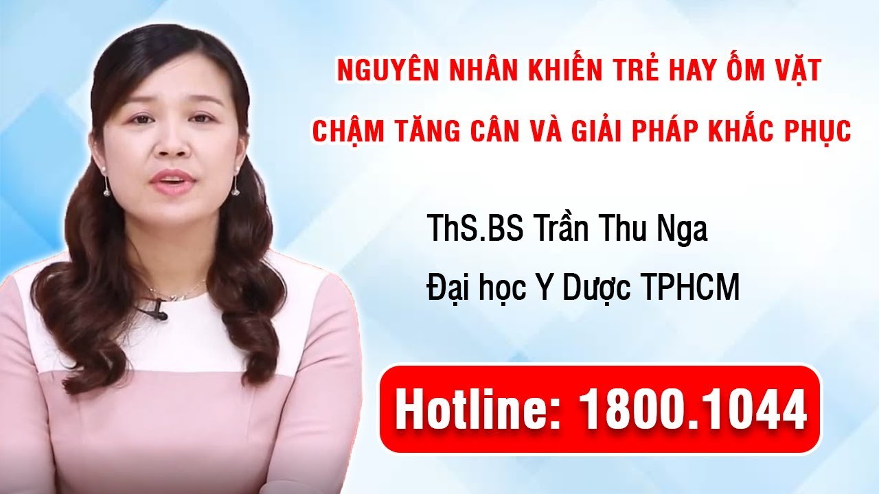 BoniKiddy - Nguyên nhân khiến trẻ hay ốm vặt, chậm tăng cân và giải pháp khắc phục